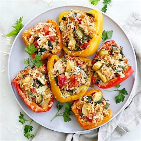 10 Delicious and Healthy Mediterranean Stuffed Peppers Recipes