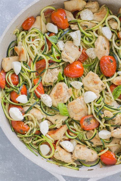 10 Delicious Zucchini Noodle Caprese Recipes for Healthy Eating