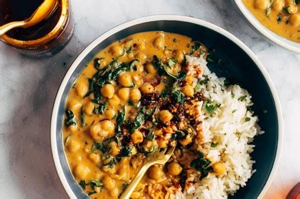 Chickpea and Spinach Curry