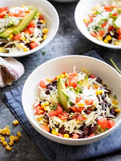 Quinoa and Black Bean Burrito Bowl